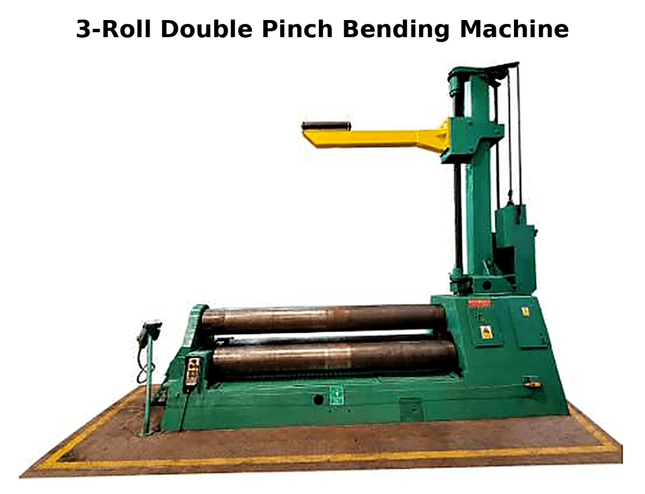 3-Roll Double Pinch Bending Machine