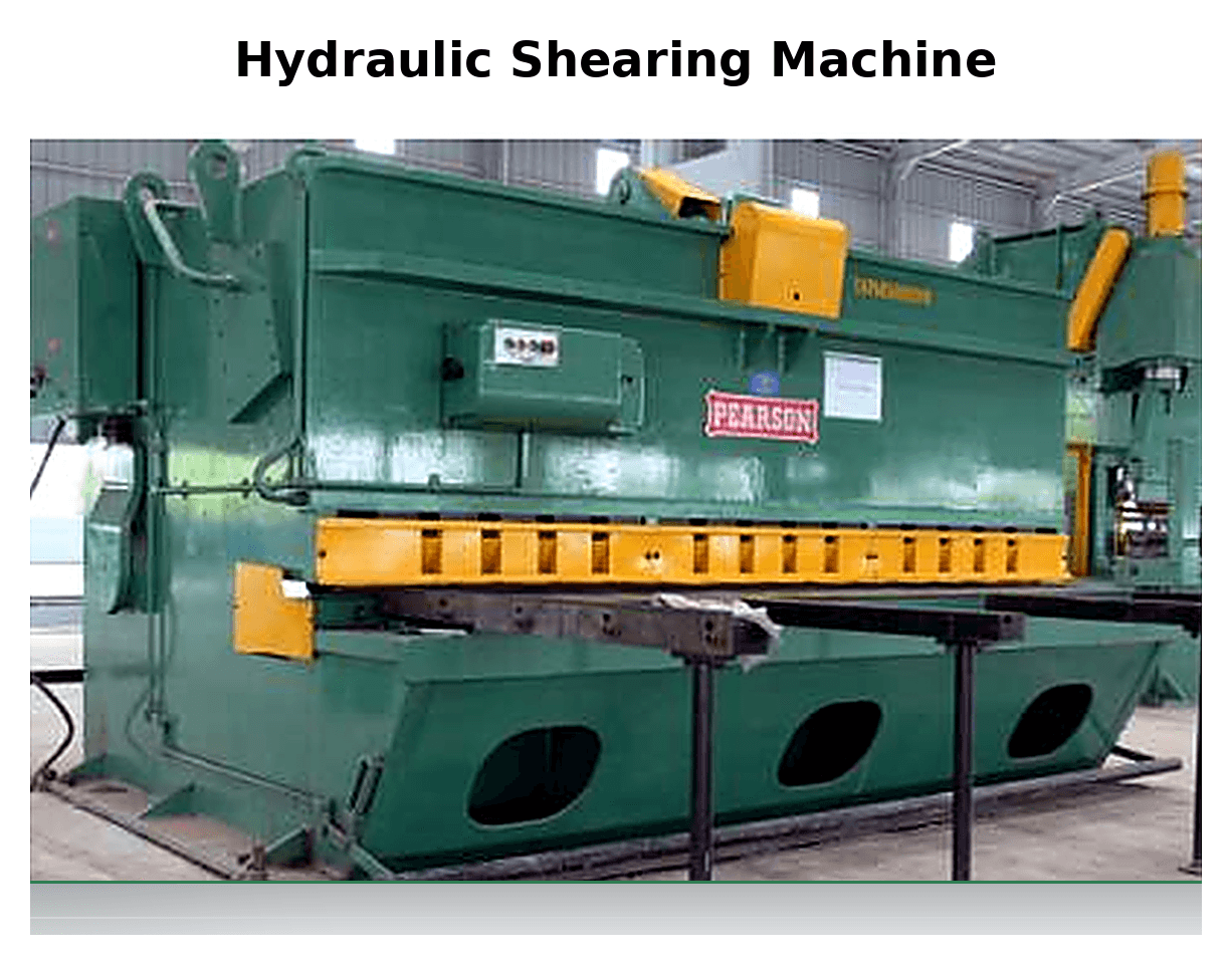 Hydraulic Shearing Machine